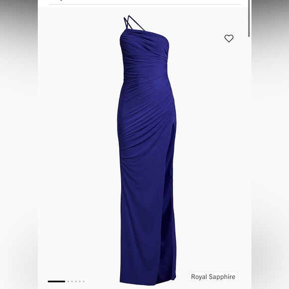 Katie MayWinnipeg One-Shoulder Ruched Gown